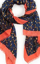Boden Printed Scarf, Painted Leopard 34229070