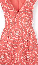 Boden Printed Spring Dress, Soft Red Swirl 34666362