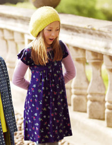 Boden Printed Tea Dress