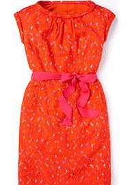 Boden Putney Dress, Navy Painted Leopard,Gladioli