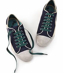 Boden Putney Plimsoll, Yellow,Tweed,Blue 34210484