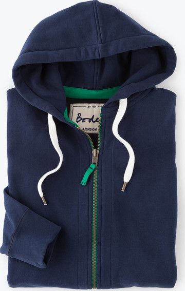 Boden, 1669[^]34272013 Relaxed Zip Through Hoody Blue Boden, Blue