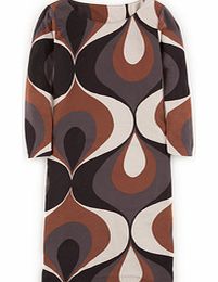 Boden Retro Tunic Dress, Browns Geo 34393033
