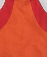 Boden Rose Bow Skirt, Ladybird/Peach/Ivory 34687764
