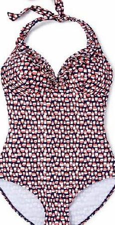 Boden Ruffle Swimsuit, Sailor Blue Geo 34668350