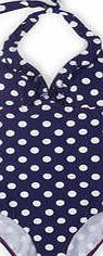 Boden Ruffle Swimsuit, Sailor Blue Spot 34563007