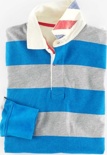 Boden, 1669[^]35222314 Rugby Shirt Cobalt/Grey Boden, Cobalt/Grey