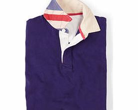 Boden Rugby Shirt, Midnight,Multi Stripe,Grey