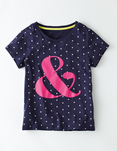 Boden Scoop Neck Graphic T-shirt 91202
