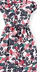 Boden Seatown Shirt Dress, Red Vintage Floral 34667469
