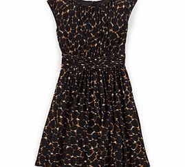 Selina Dress, Black Painted Leopard 34305722