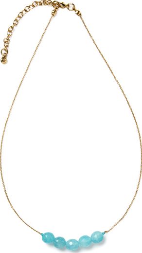 Boden Semi-Precious Necklace Aquamarine Boden,