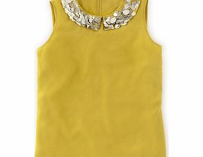Boden Sequin Collar Top, Canary,Light Pink 34311787