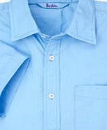 Boden Short Sleeve Architect Shirt, Light Blue 34447763