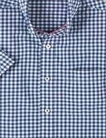 Boden Short Sleeve Laundered Shirt, Blue 34493213