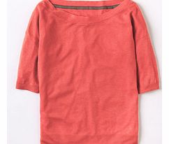 Boden Silk Linen Jumper, Yellow,Party Pink,Meadow,Grey