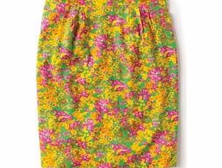 Boden Silky Pencil, Yellow Party Floral,Blue Party