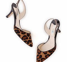 Boden Sixties Slingbacks, Tan Leopard 34212134