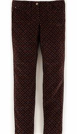 Boden Skinny Jeans, Navy Cord Print,Faded Fatigue,Pink