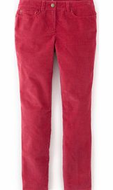 Boden Skinny Jeans, Navy Cord Print,Pink,Faded Fatigue