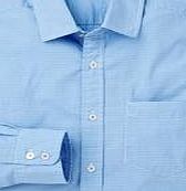Boden Slim Fit Architect Shirt, Sky Blue Gingham