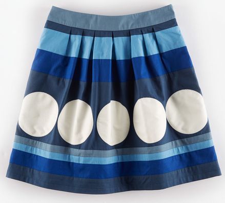 Boden, 1669[^]35079979 Sofia Skirt Blue Boden, Blue 35079979