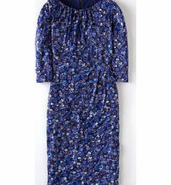 Boden Sophia Dress, Blues Marble Floral,Pinks Marble