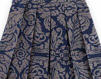 Boden Sophia Skirt, Blue Damask 34475137