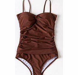 Boden Sorrento Swimsuit, Mocha,Black,Star Blue,Peacock