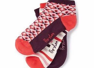 Boden Sports Sock, Reds Geo,Blues Geo 34700807