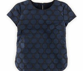 Boden Spot Jacquard Top, Blue 34312934