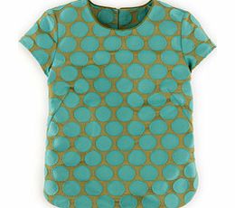 Boden Spot Jacquard Top, Blue 34313189