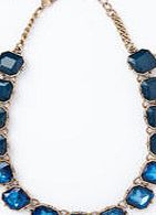 Boden Square Stone Necklace, Blue 34239525