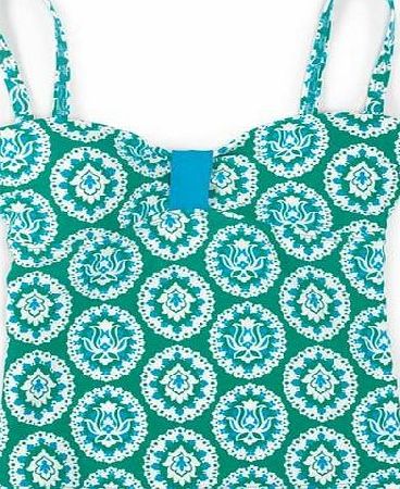 Boden St Lucia Tankini Top, Green 34567065
