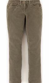 Boden Straightleg Jeans, Black Cord,Beige 34410514
