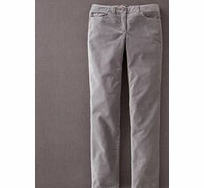 Boden Straightleg Velvet Trouser, Grey 33701574
