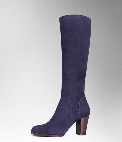 Boden Stretch Heeled Boot Blue Boden, Blue 35160613