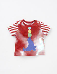 Stripy Appliqu&eacute; T-shirt 71092
