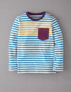 Stripy Pocket T-shirt 21603