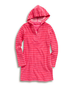 Boden Stripy Towelling Throw-on