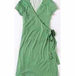 Boden Summer Wrap Dress, Green Apple Geo 34102632