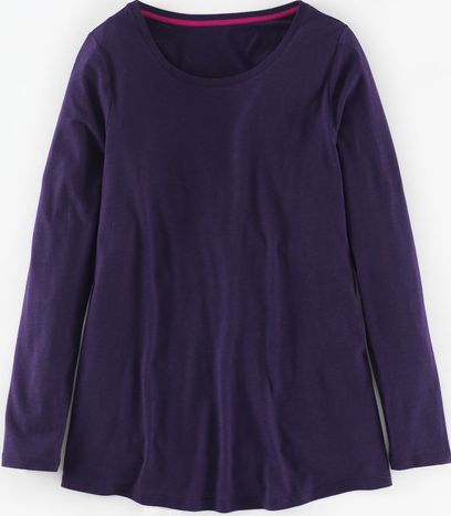 Boden, 1669[^]35028240 Supersoft Swing Top Deep Purple Boden, Deep