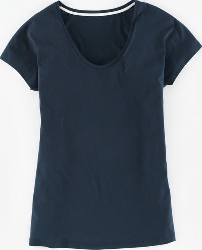 Boden, 1669[^]35028356 Supersoft V Neck Tee Seaweed Boden, Seaweed