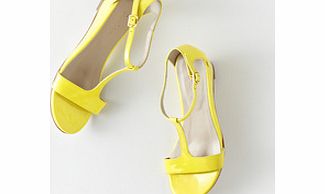 Boden T-Bar Wedge Sandal, Zest,Bright