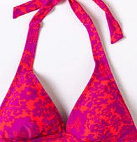 Boden Tarifa Bikini Top, Pink Lady Lace Floral 34070144