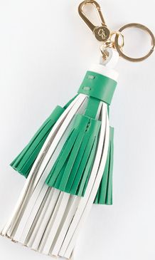 Boden Tassel Charm Ivory/Viridian Boden,