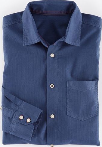 Boden, 1669[^]34955963 The Indigo Shirt Indigo Waffle Boden, Indigo