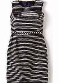 The Smithfield Dress, Navy & Pearl Spot 34167718