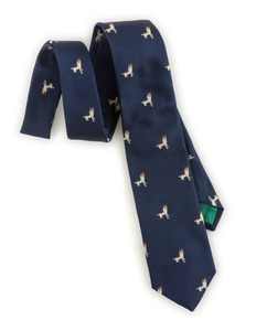 Boden The Tie, Navy Sprout,Silver Star,Grey Marl
