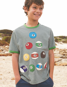 Boden Tipped Applique T-shirt 21271